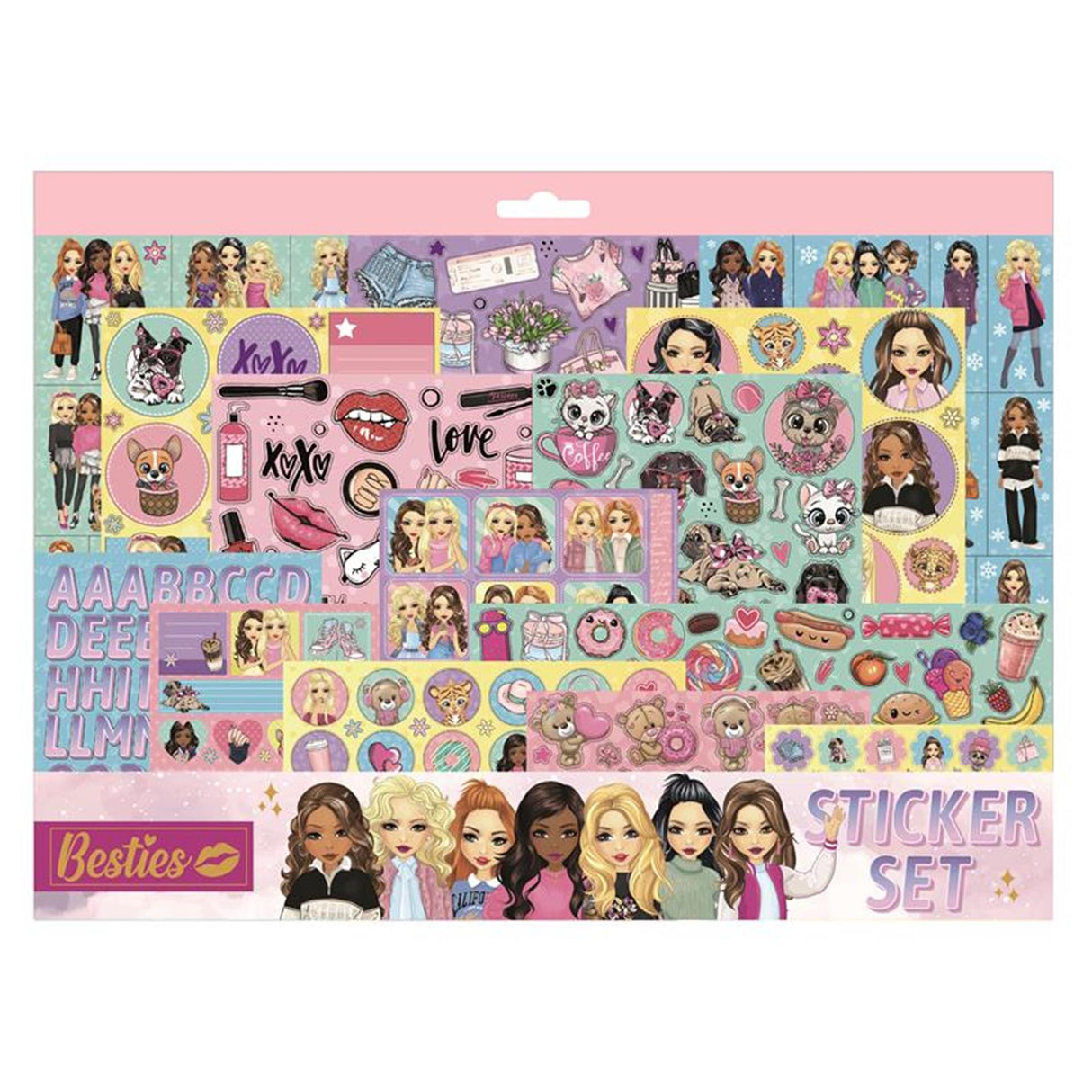Besties Mega Sticker Set, 300pcs.