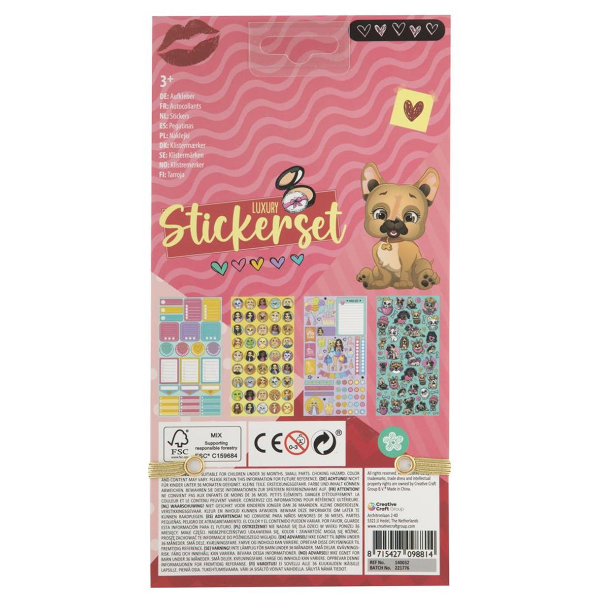 Besties luxury sticker book