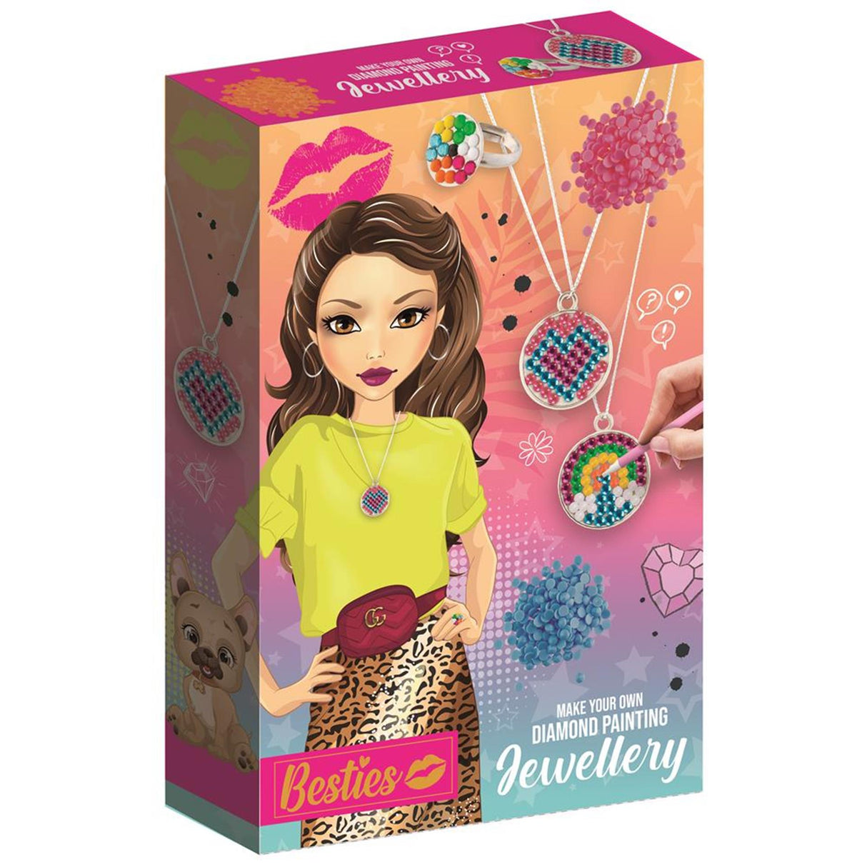 Besties Joyas de pintura de diamantes