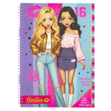Creative craft group besties fashion design book a4 with accessories
