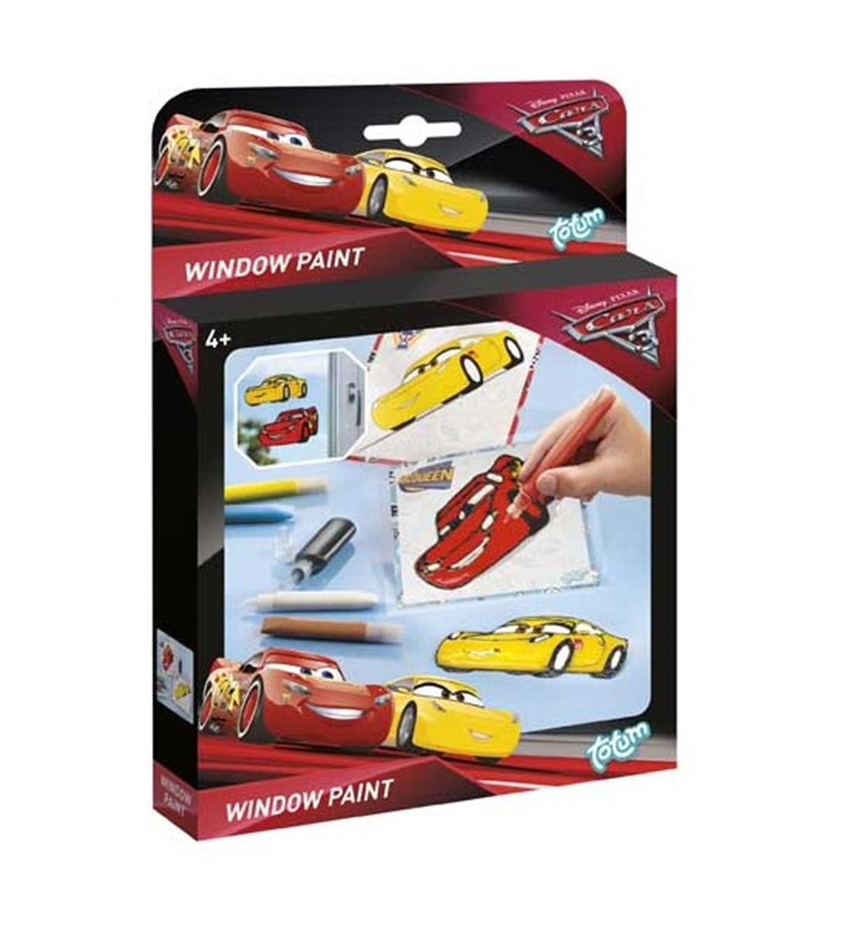 Totum disney cars windowpaint