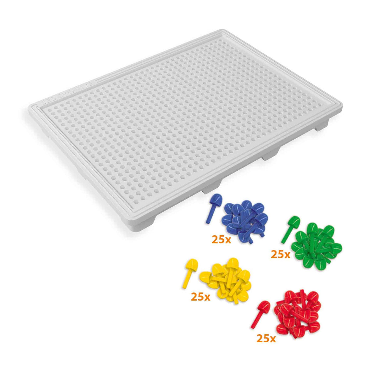 Compact mosaic board