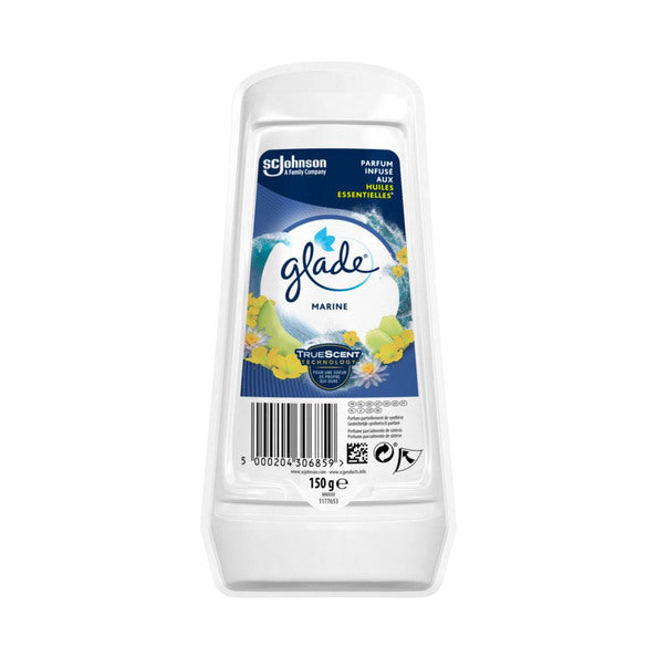 Glade gel air freshener marine (8x 150g)