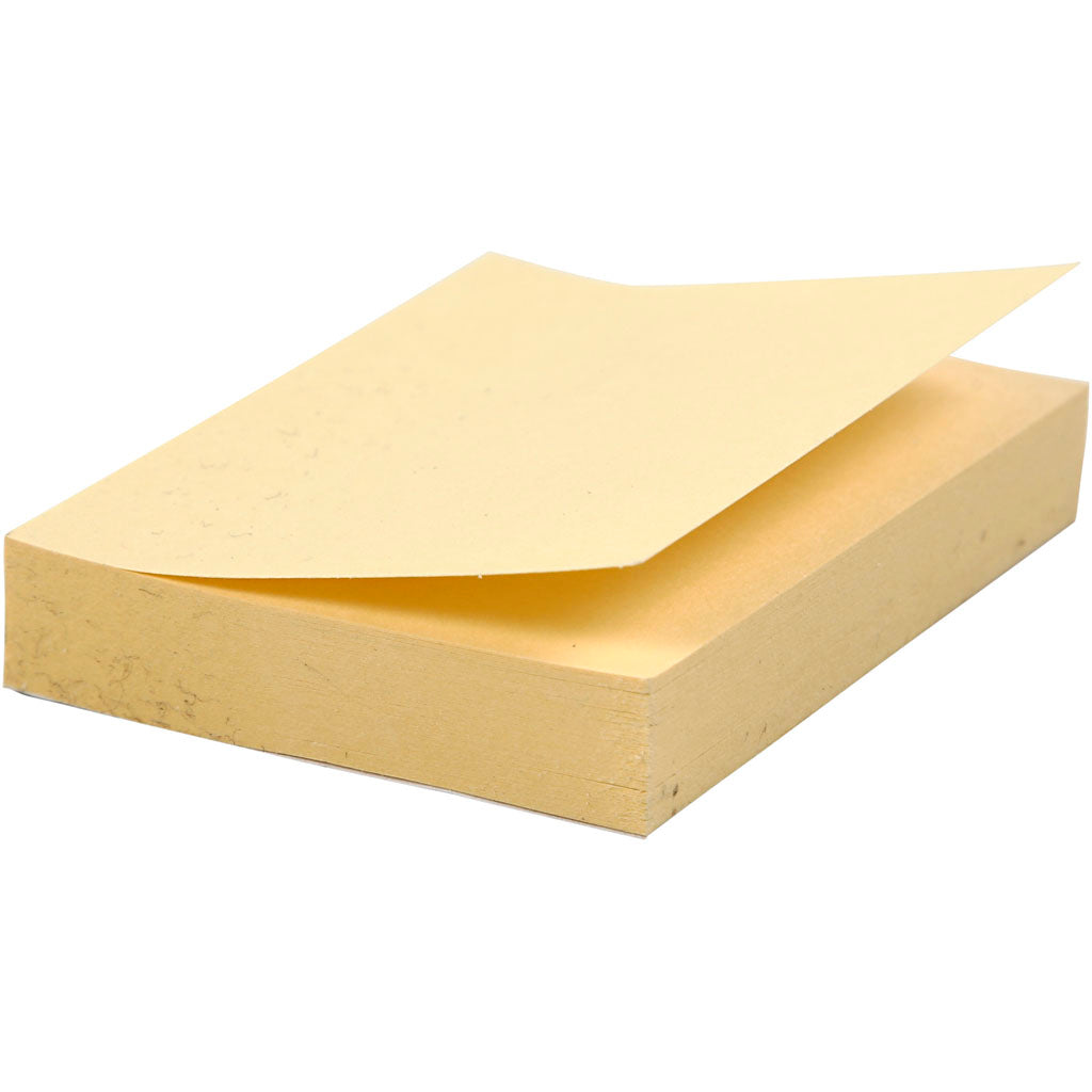Sticky notes, size 38x50 mm, 12 pieces in a box