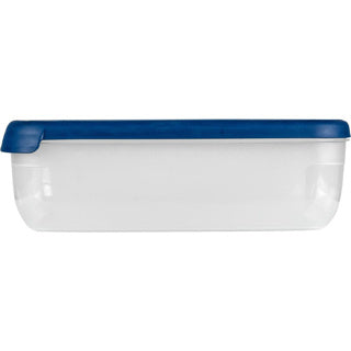Curver grand chef vershoudbak rechthoek 4l transparant donkerblauw