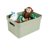 Sigma home opbergbox 13l groen 350x246x183mm | 3 stuks