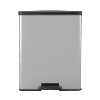 Curver Decobin Pedal bin 65l silver metallic