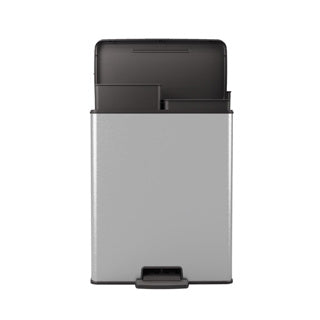Curver Pedal bin Decobin Duo 26L 26L Silver Metallic