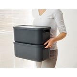 Rotho Albula Storagebox 12l Anthracite