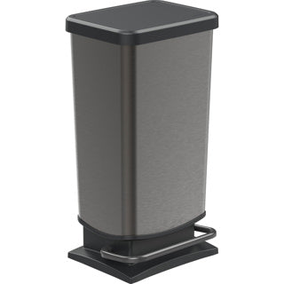 Rotho Paso Pedal bin 40l graphite