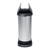 Rotho Pedal bin - Waste separator 2x25 L Paso Silver