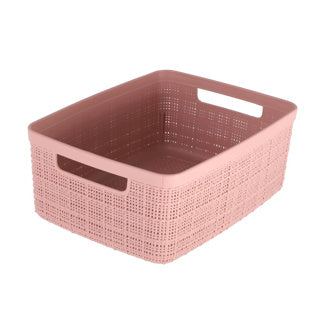 Curver Jute Storage basket S 5L Rose Dawn