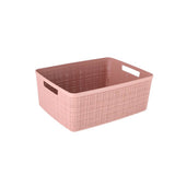 Curver Jute Storage Basket M 12L Rose Dawn