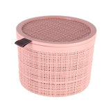Curver Jute Storage basket around 2L Rose Dawn