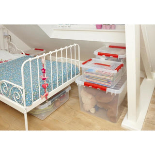 Q-Line Box 26L Transparent Red