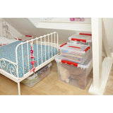 Q-Line Box 26L Transparent Red