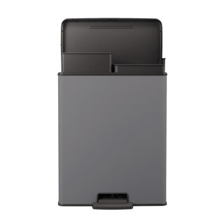 Curver Pedal bin Decobin Duo 26l 26L Cool Gray