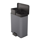 Curver Pedal bin Decobin Duo 26l 26L Cool Gray