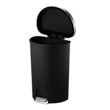 Eko Hana Pedal bucket 55l black built -in wheels