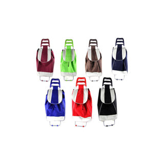 Shopping trolley 38 liters assorted | 2 pcs