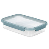 Curver smart fresh food container rectangular 2l transparent gray