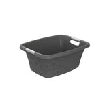 Rotho laundry basket 25 liters Flowers Gray