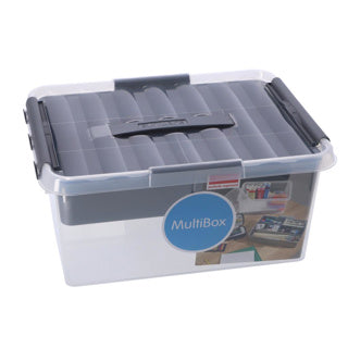 Multibox Sunware q-line da 15 litri in plastica