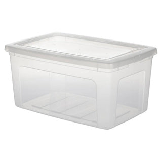 Iris storage bin 50l 59.5x39.5x29 cm with lid