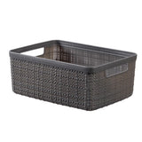 Curver basket jute look 5l d gray