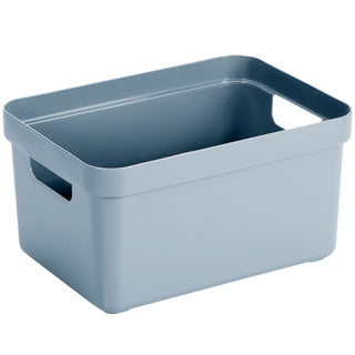 Sigma home opbergbox 5l blauw 252x175x122mm | 3 stuks