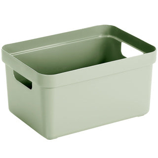 Sigma home opbergbox 5l groen 252x175x122mm | 3 stuks