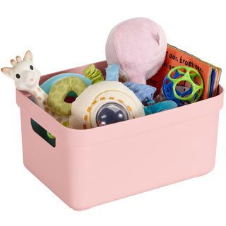 Sigma home opbergbox 5l roze 252x175x122mm | 3 stuks