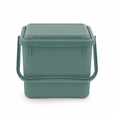 Poubelle Rotho 4,5 l bio vert gui | 2 pièces