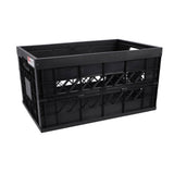 Sunware Square Folding Crate Heavy Duty 45L Black