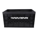 Sunware Square Folding Crate Heavy Duty 45L Black