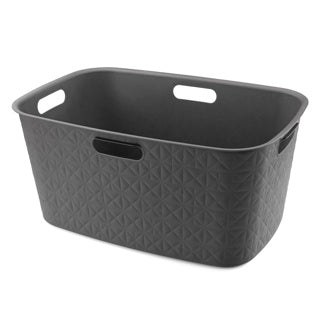 Curver Softex laundry basket 45l anthracite