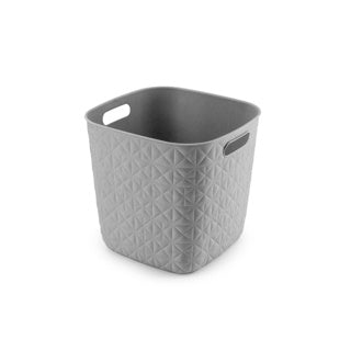 Curver softex opbergmand cube 15l taupe | 2 stuks