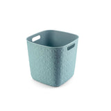 Curver softex storage basket cube 15l blue -green