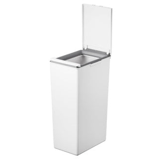 Eko Morandi Waste Bucket 40l White Touch
