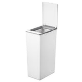 Eko Morandi Waste Bucket 40l White Touch
