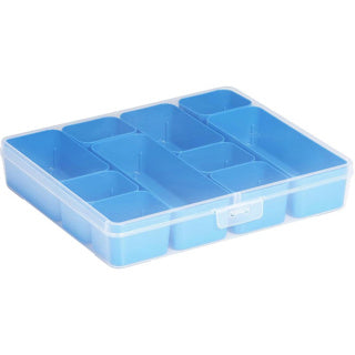 Q-line storage box with 10 trays 3.6l