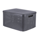 Curver Style basket 30l L lid Anthracite