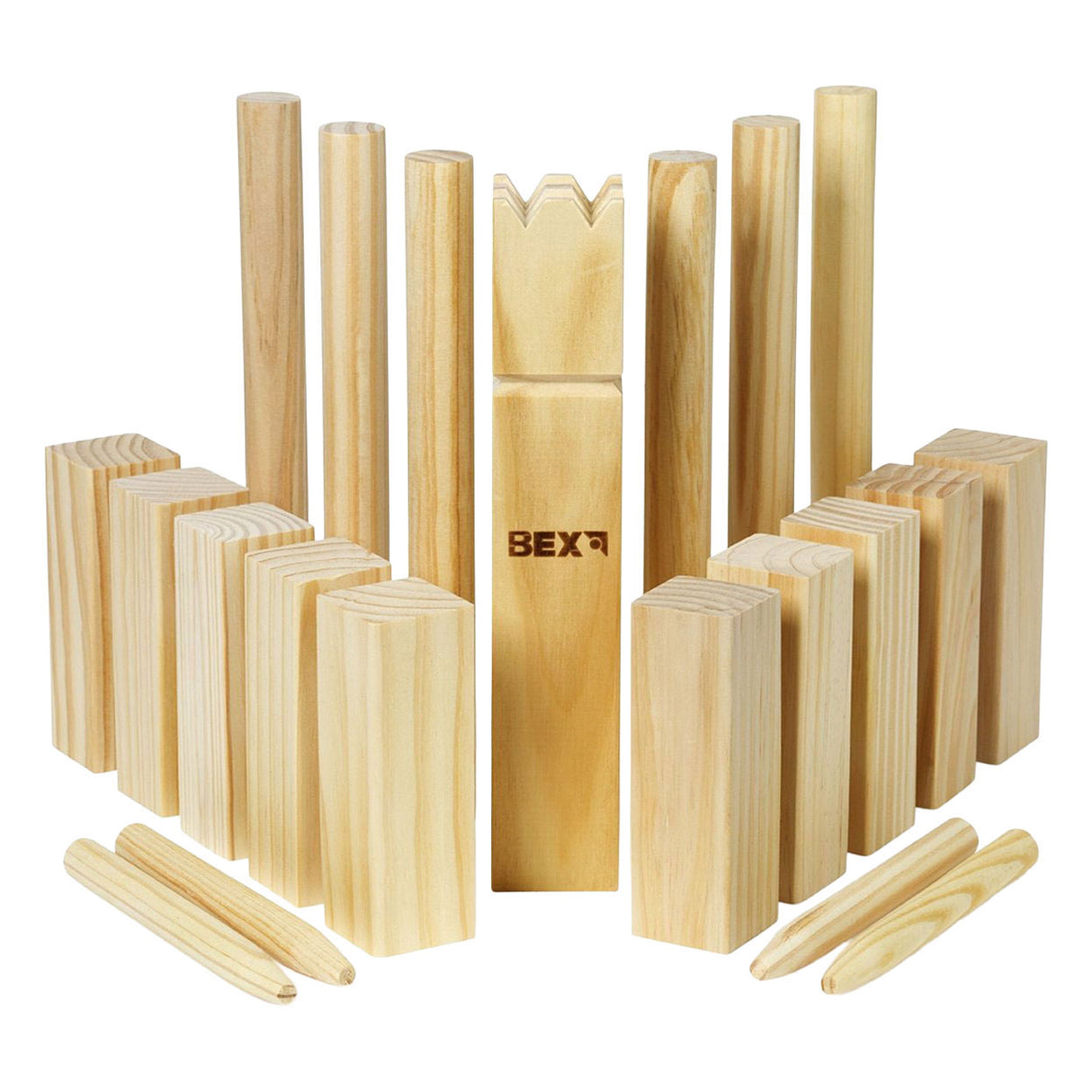 Selecta houten buitenspel kubb basic