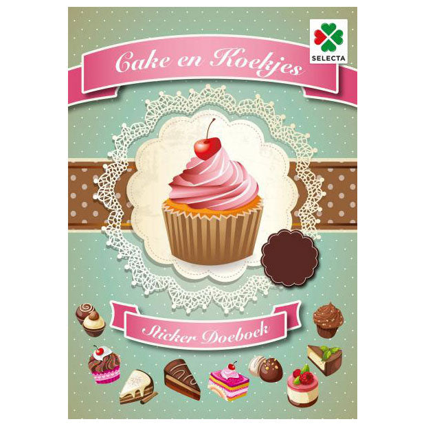 Cake And Cookie Sticker Doeboek