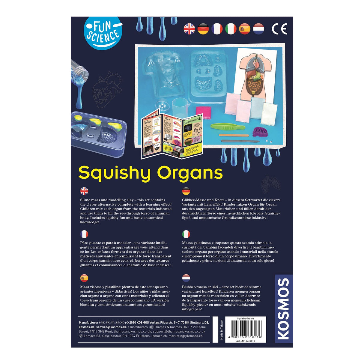 Vytvořte Cosmos Squishy Organs
