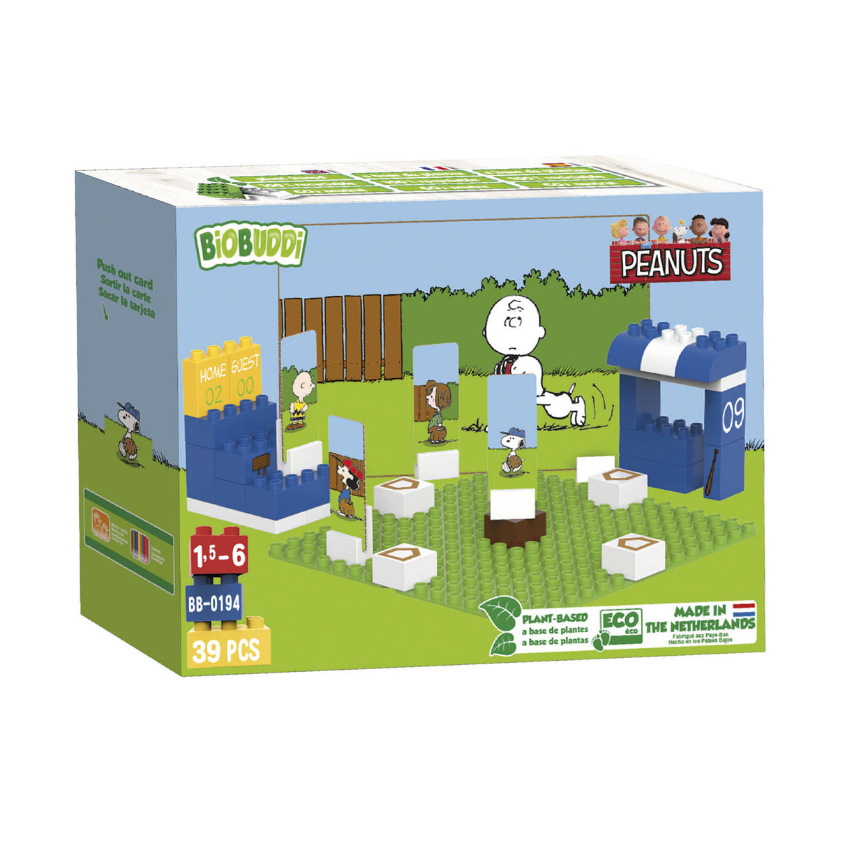 Biobuddi Snoopy - Baseball, 39dlg.