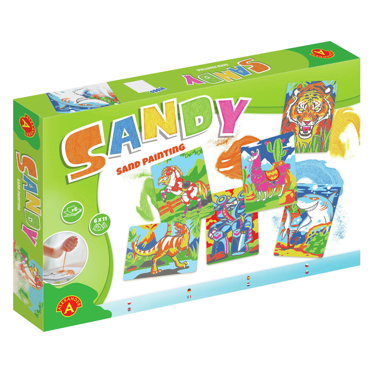 Sandkunsthandwerk Mega Pack (66 Taschen handwerks Sand)