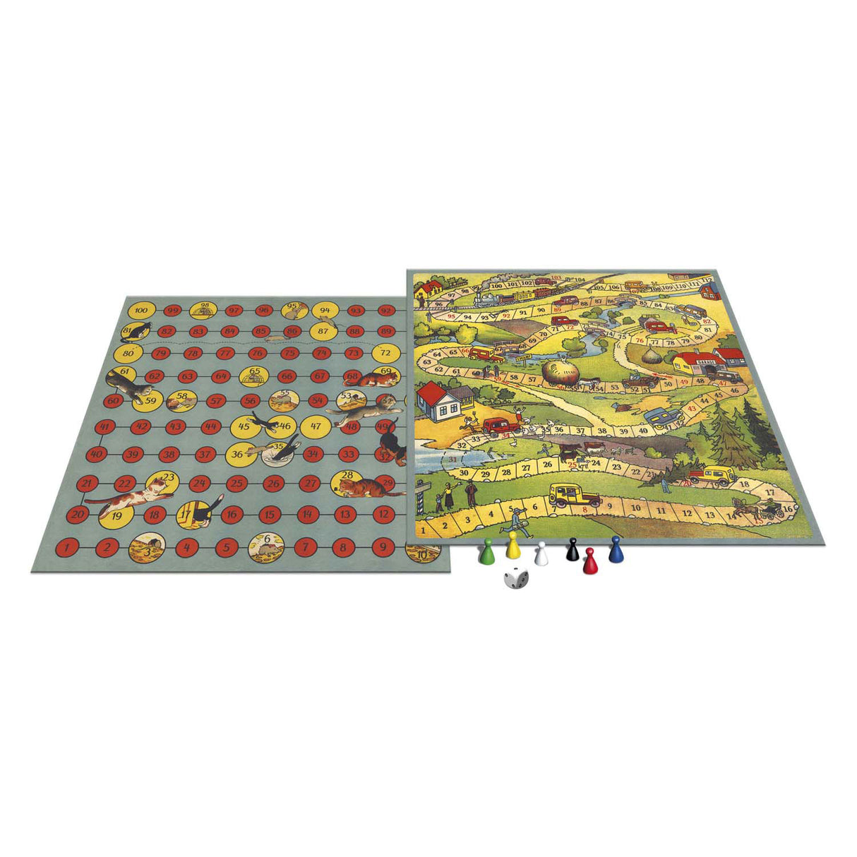 Selecta Board Games fra da - Auto Race Kat Mouse
