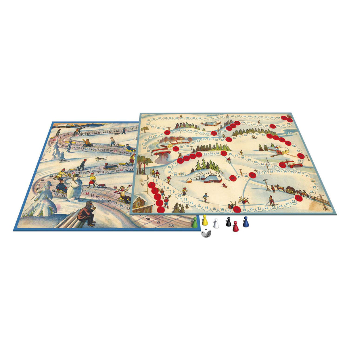 Selecta board game games from the past - sledding ski club