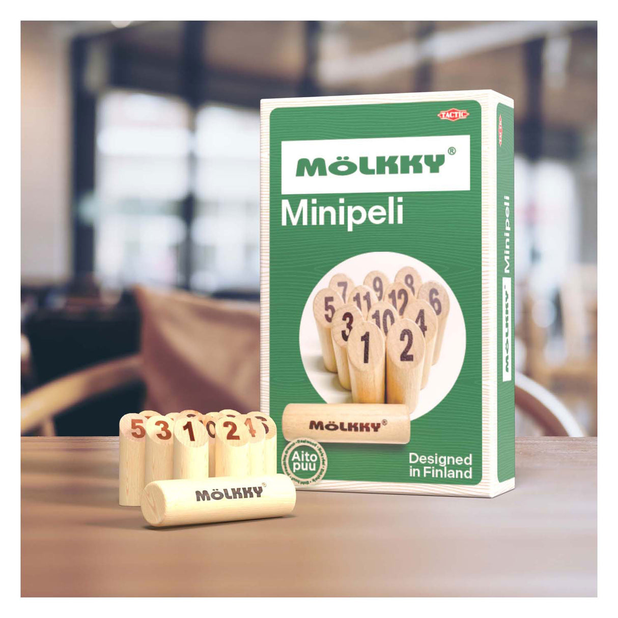 Selecta molkky mini spel werpspel